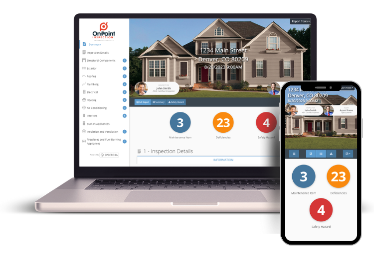 Our Spectora reports can be viewed on any device!